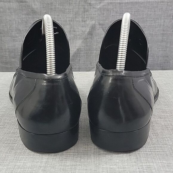 SALVATORE FERRAGAMO Men\'s Black Leather Penny Loafers Dress Shoes -  SZ 7 EE main image 5